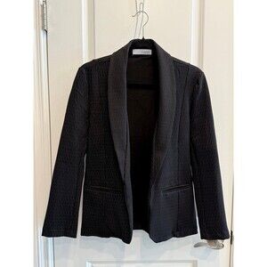 NEW Women’s Black Open Front Blazer – Size S